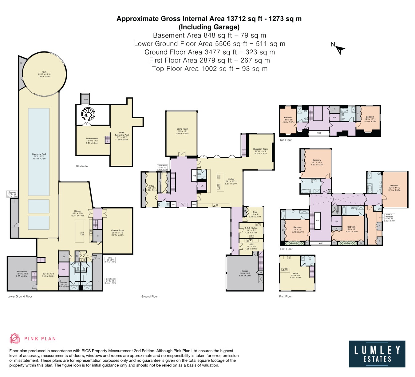 The Cube, 8, The Warren, Hertfordshire floorplan