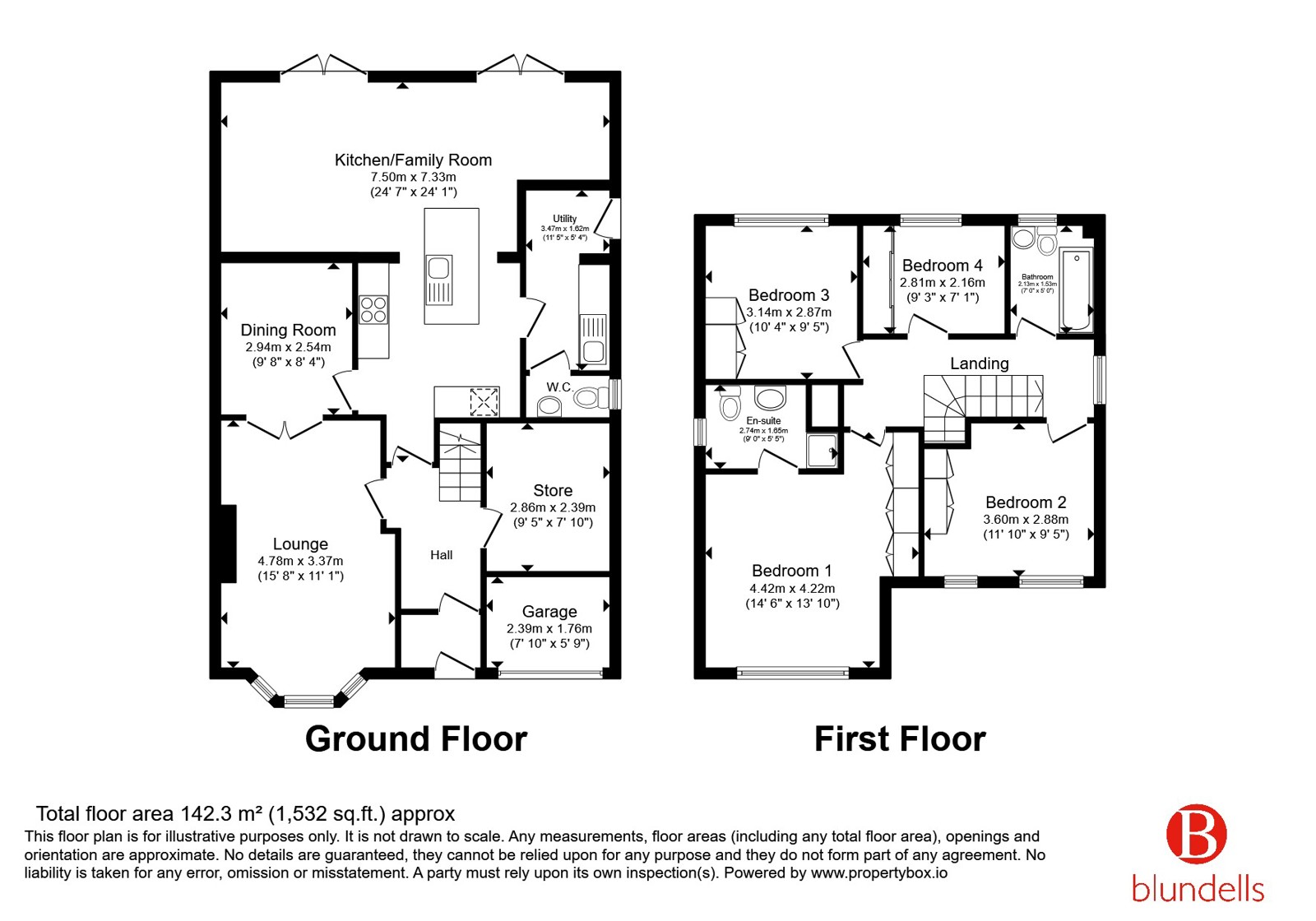 5, Ashwood Close, Doncaster floorplan