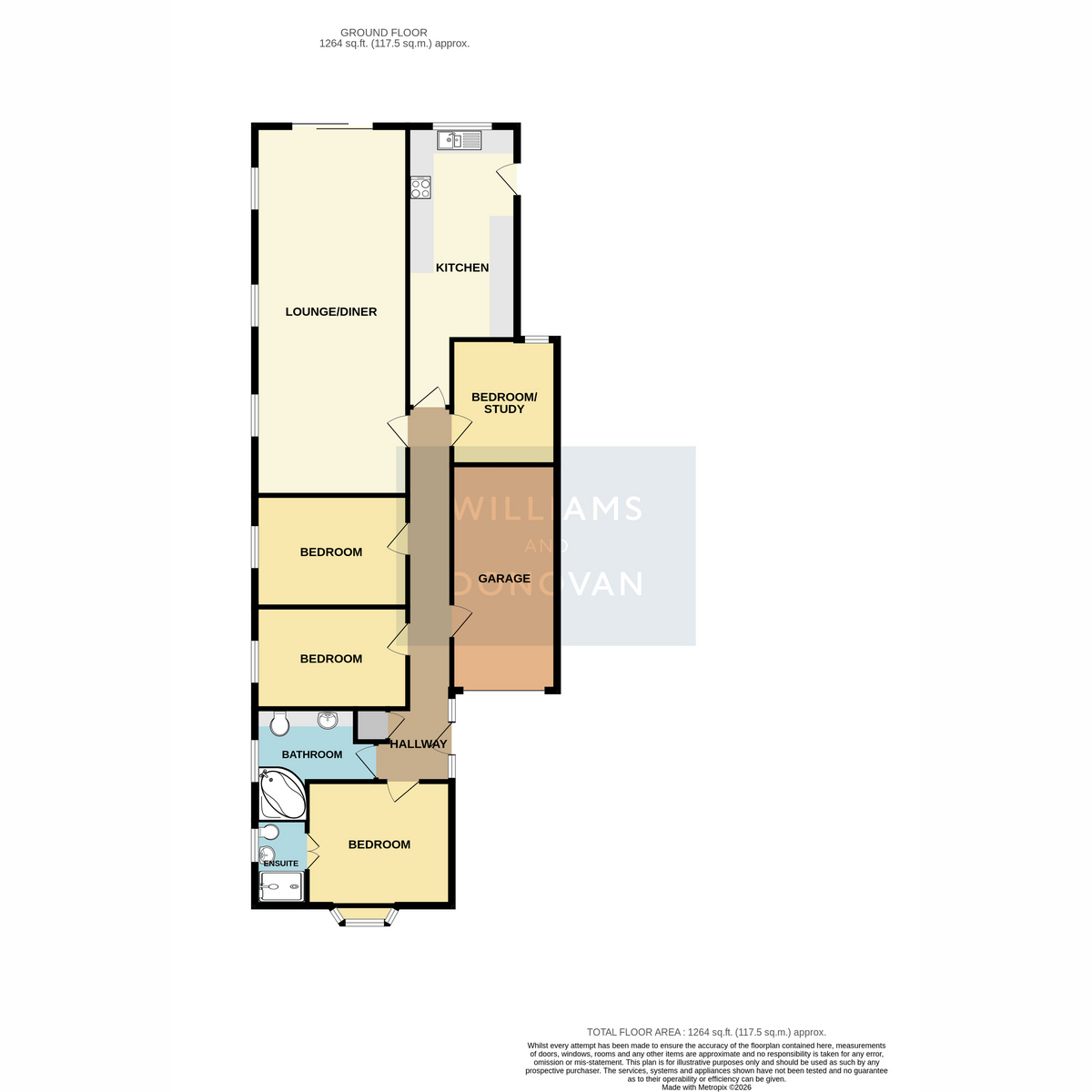 9, Westlake Avenue, Bowers Gifford floorplan