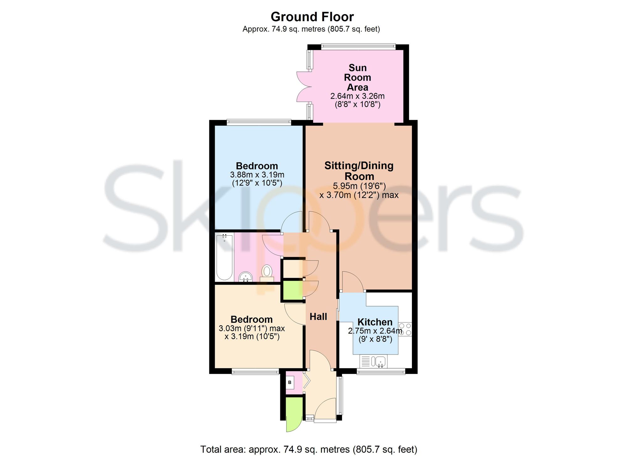 20 Lynwood, Folkestone floorplan
