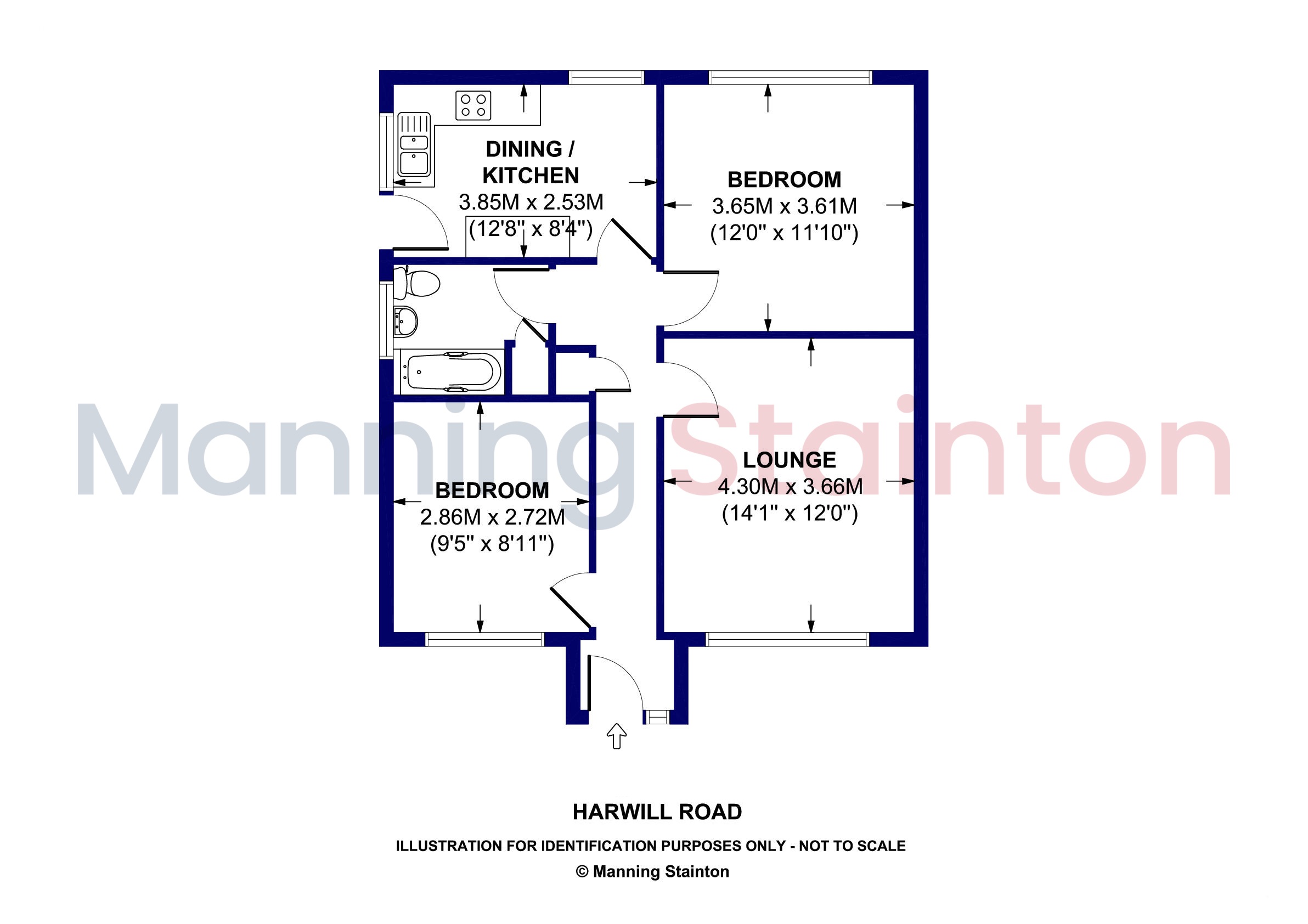 22, Harwill Road, Morley floorplan