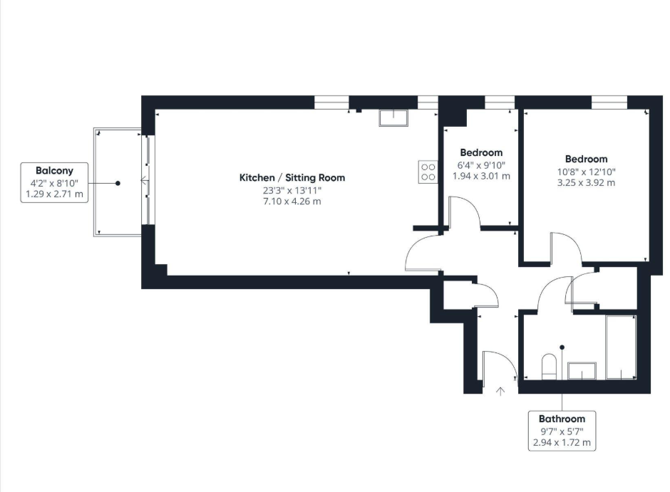 Apartment   Cannon Wharf King Street, Norwich floorplan