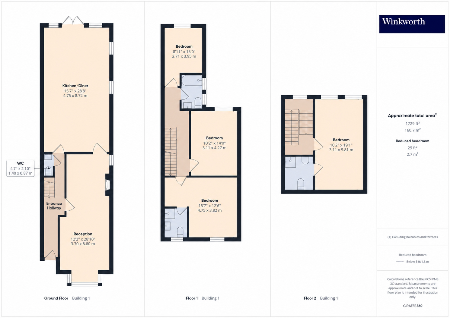 27, Johns Avenue, London floorplan