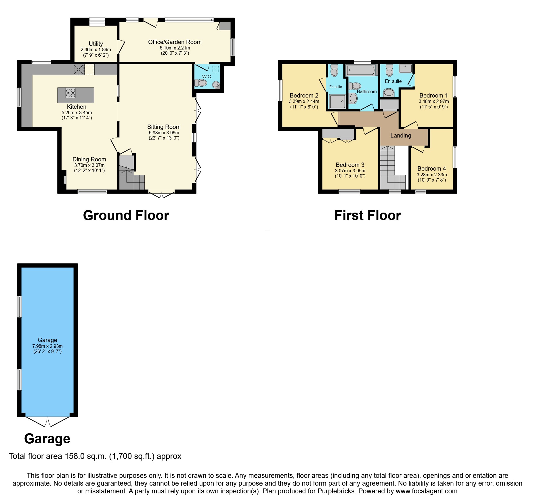 Ivy Cottage, Hatch Beauchamp, Taunton floorplan