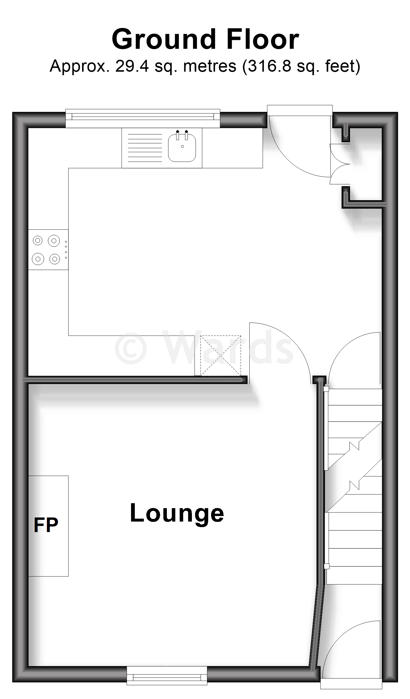 98, High Street, Margate floorplan