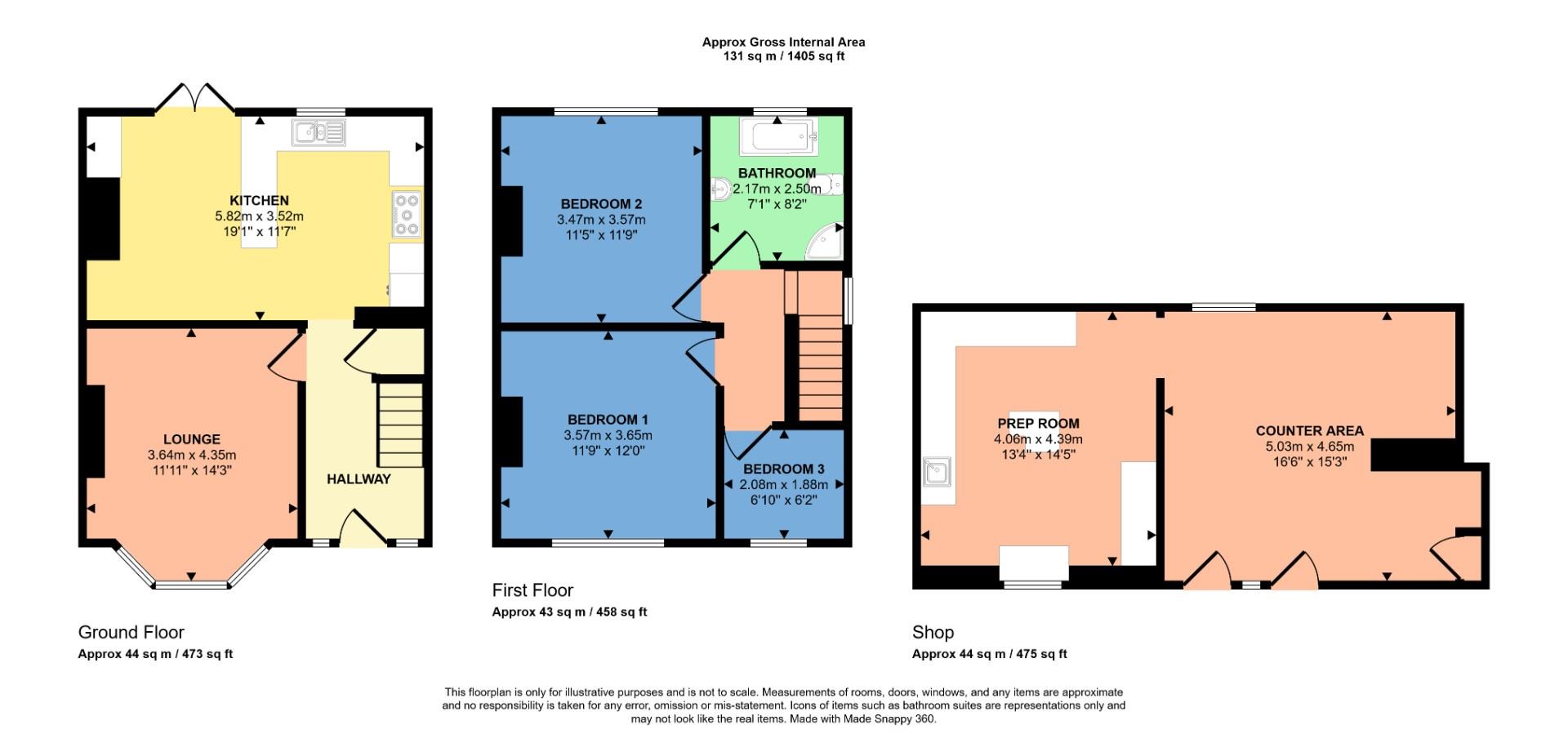122, Chapel Lane, Dewsbury floorplan