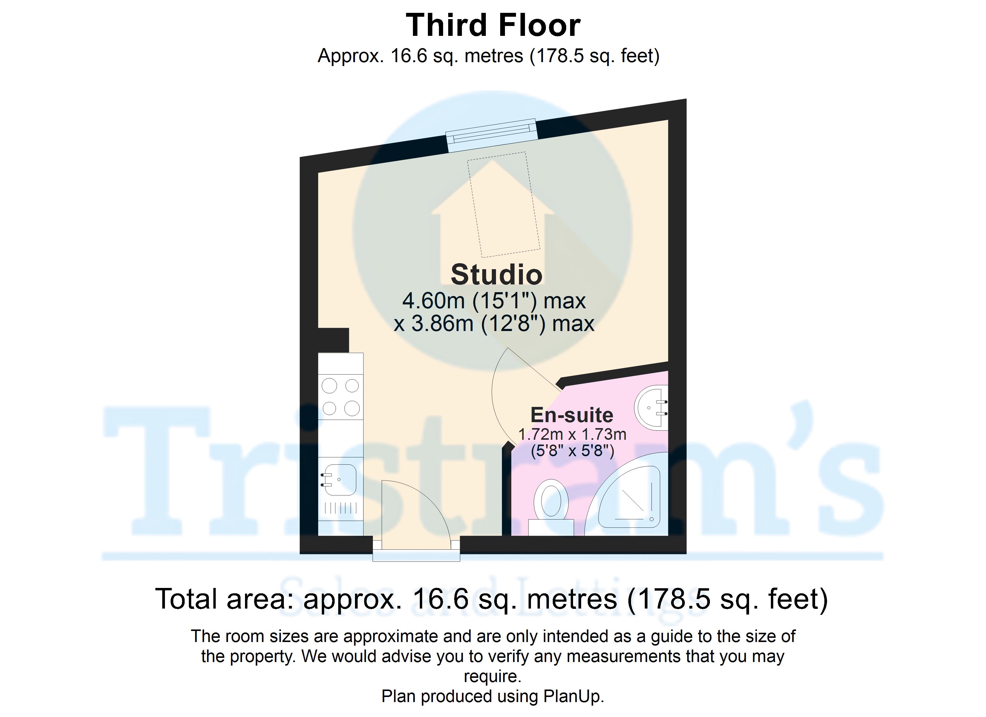 RESI C26, Zephyr Building, 15, Freckingham Street, Nottingham floorplan