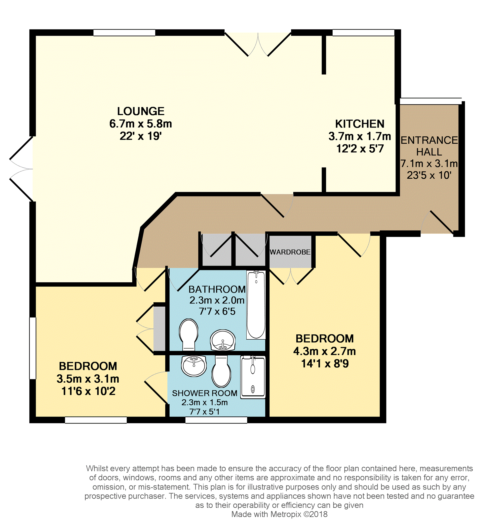 2 Bedrooms Flat for sale in Albany Gardens, Colchester CO2