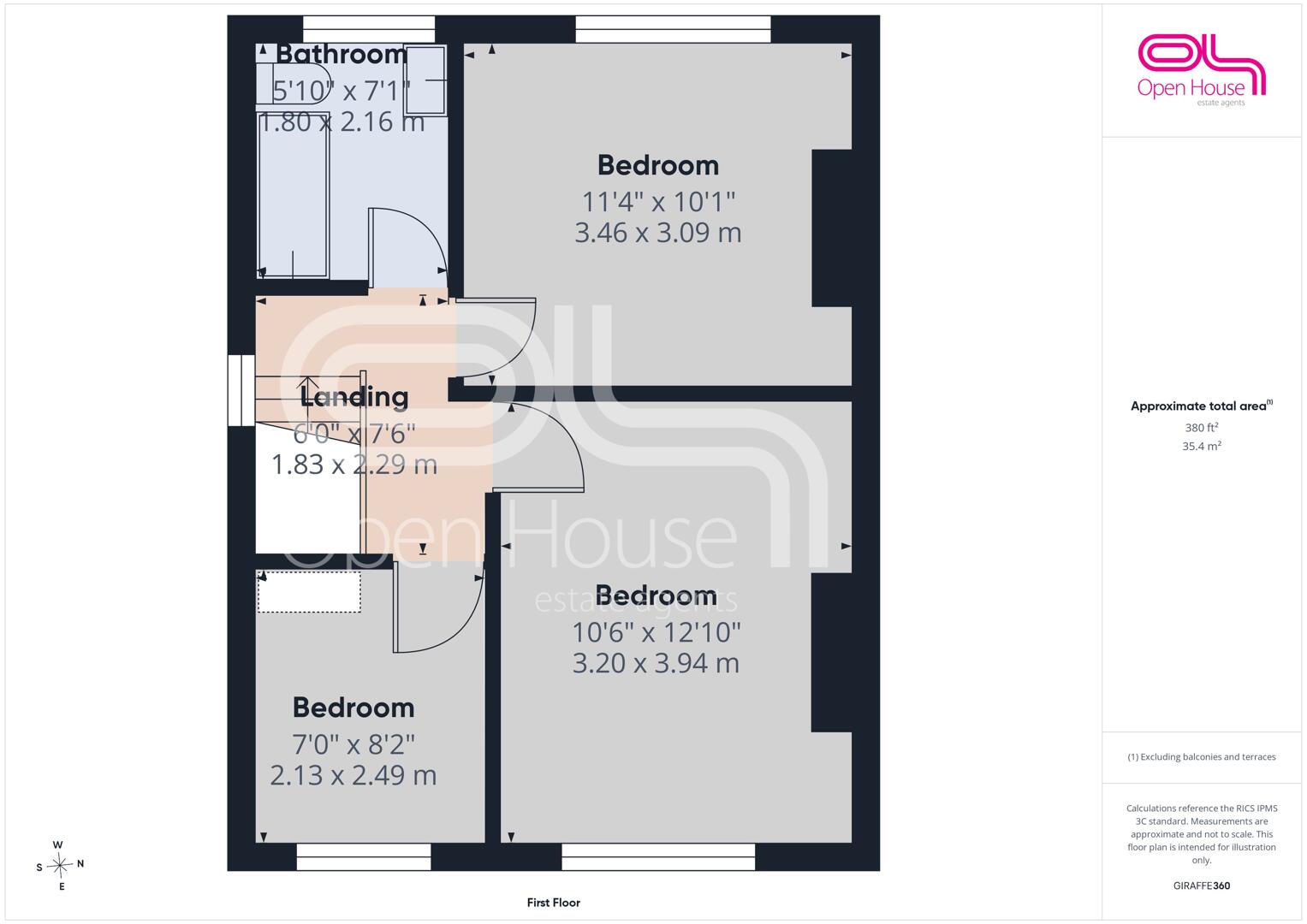 2, Eastlands Close, Stafford floorplan