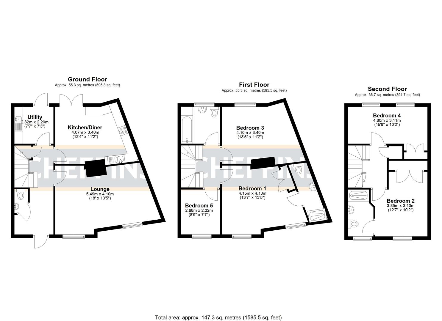 93, Welland Place, Ely floorplan