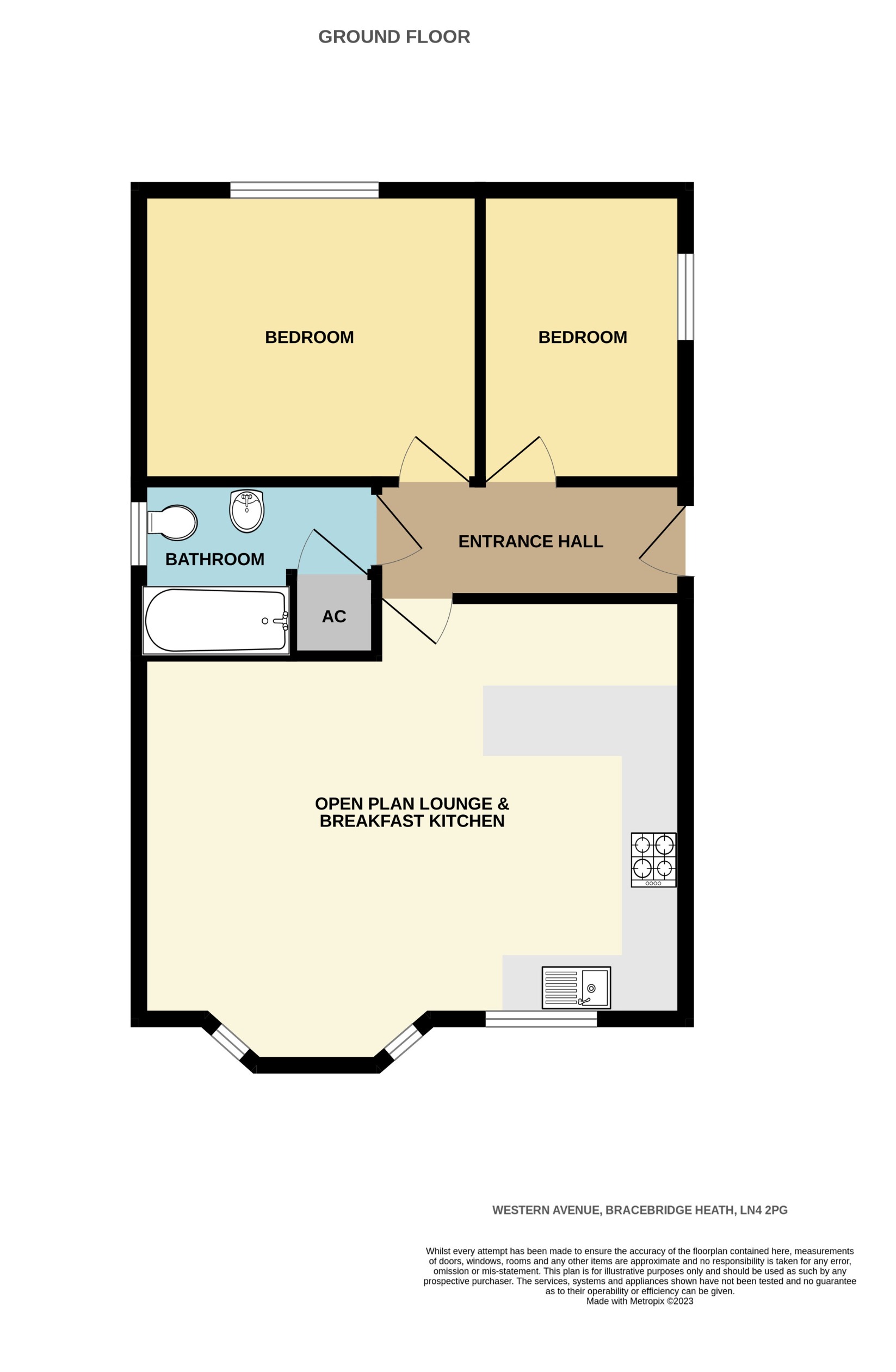 39, Western Avenue, Bracebridge Heath floorplan