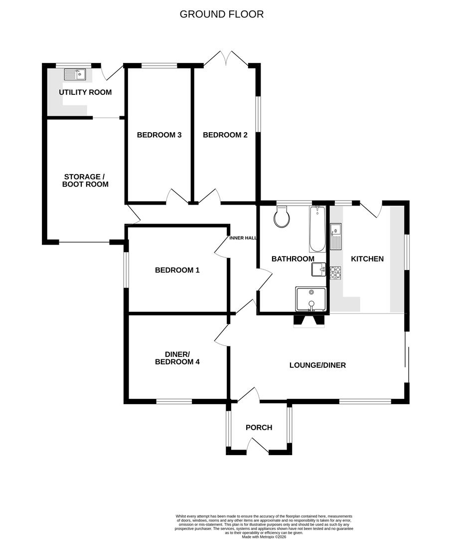 49, Fen Road, King's Lynn floorplan