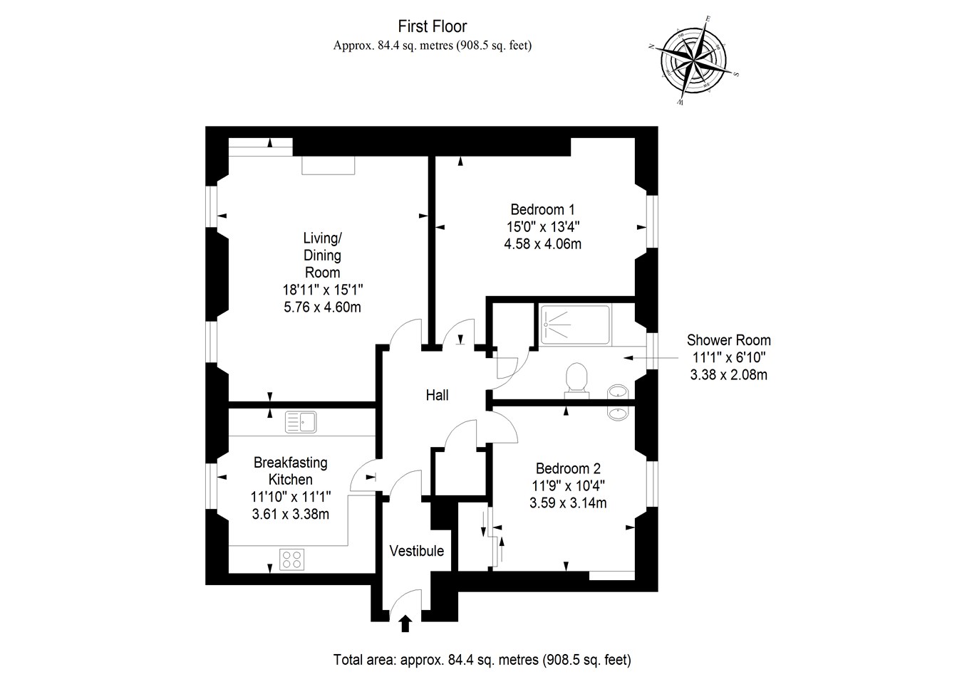 Argyle Street, St Andrews KY16, 2 bedroom flat for sale 64048461