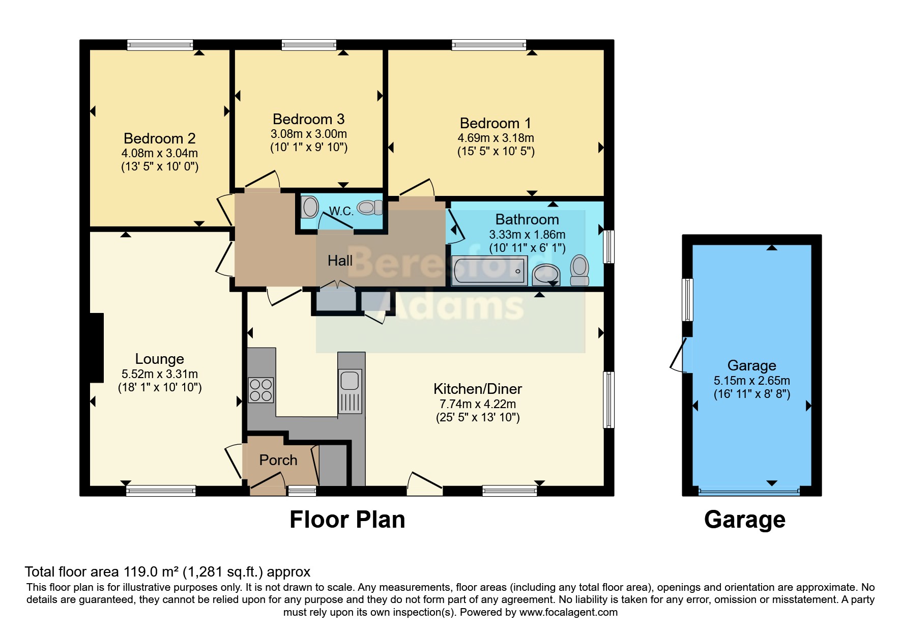 23, Tan Y Berllan, Conwy floorplan