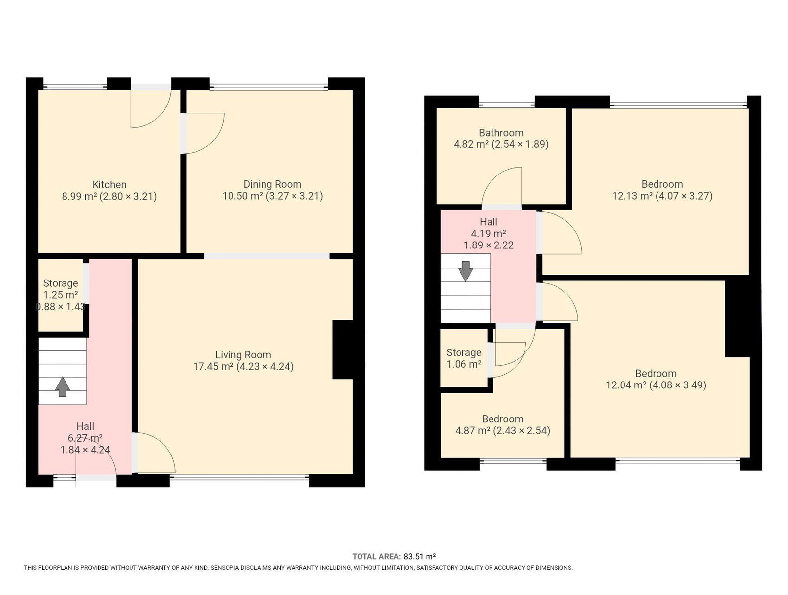 5, Vicarage Close, Rotherham floorplan