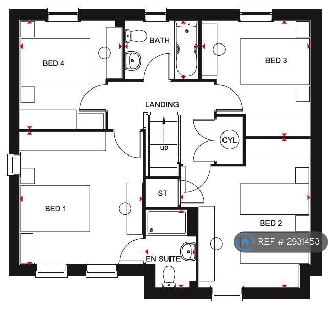 Swiftsure Drive, Brooklands, Milton Keynes floorplan