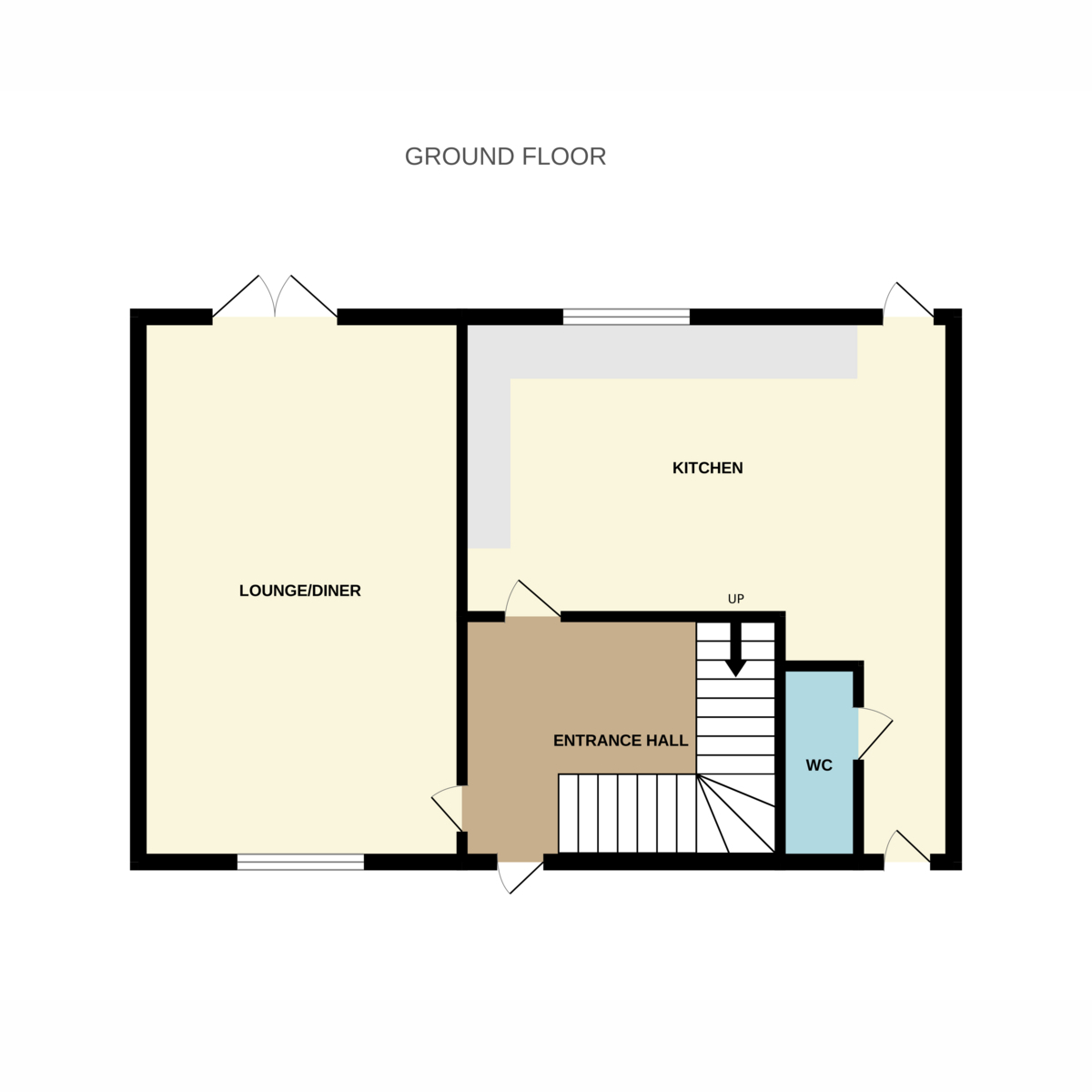 46, Ferrier Avenue, Cardiff floorplan