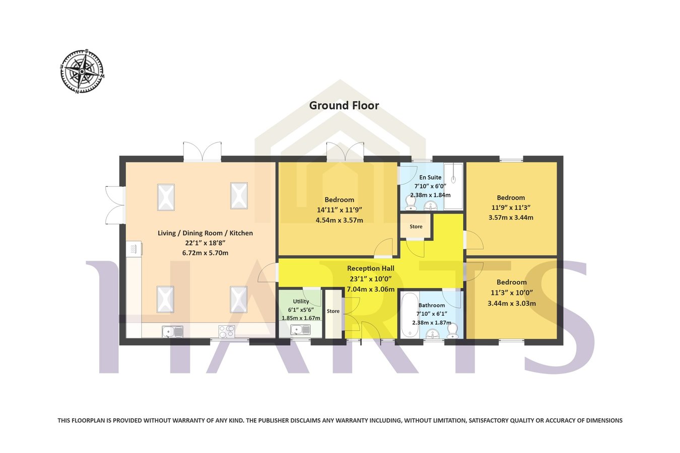 Briar Rigg (Plot 3) High Close Farm, Black Hill, Warwickshire floorplan