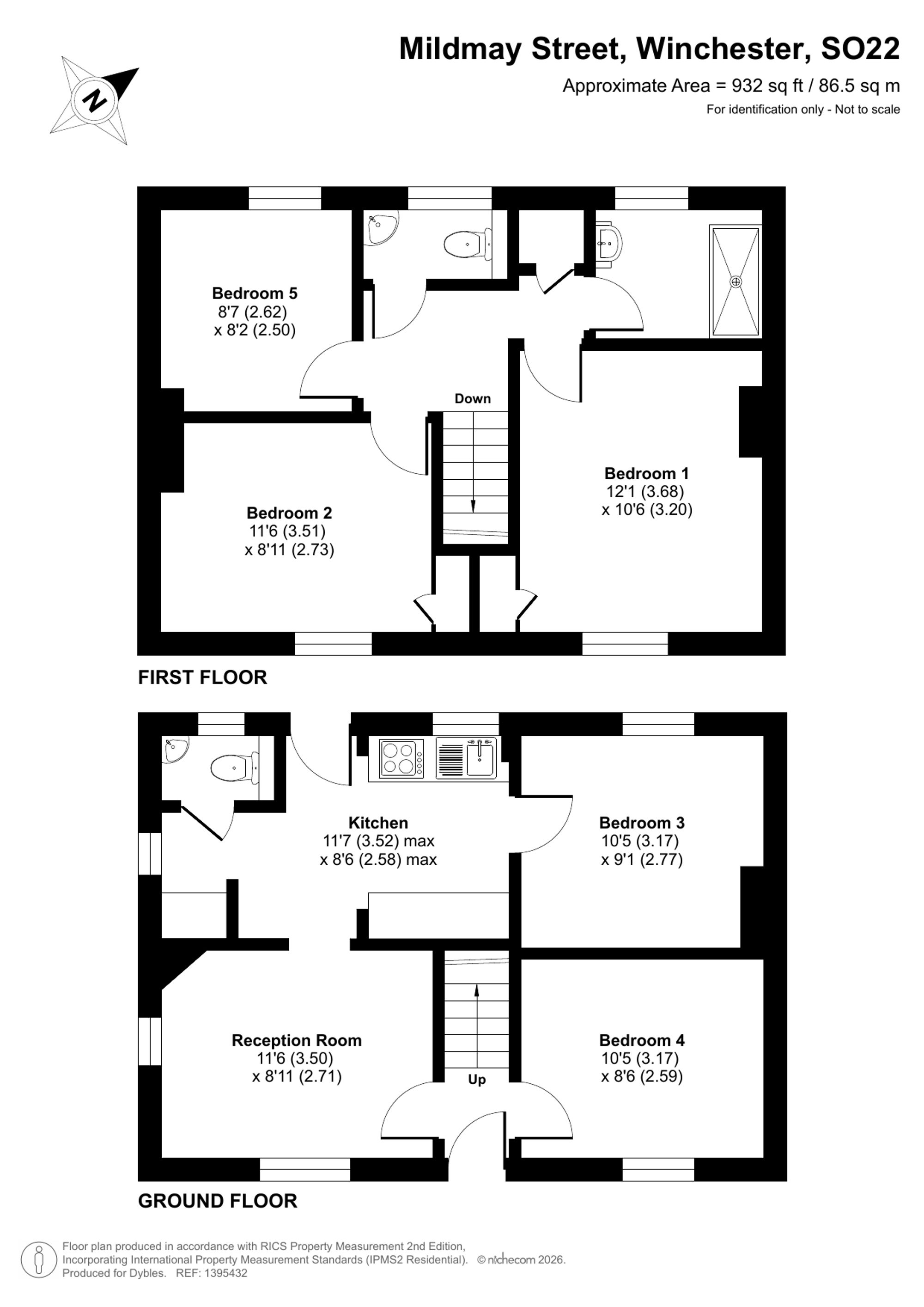 11 Mildmay Street, Winchester floorplan