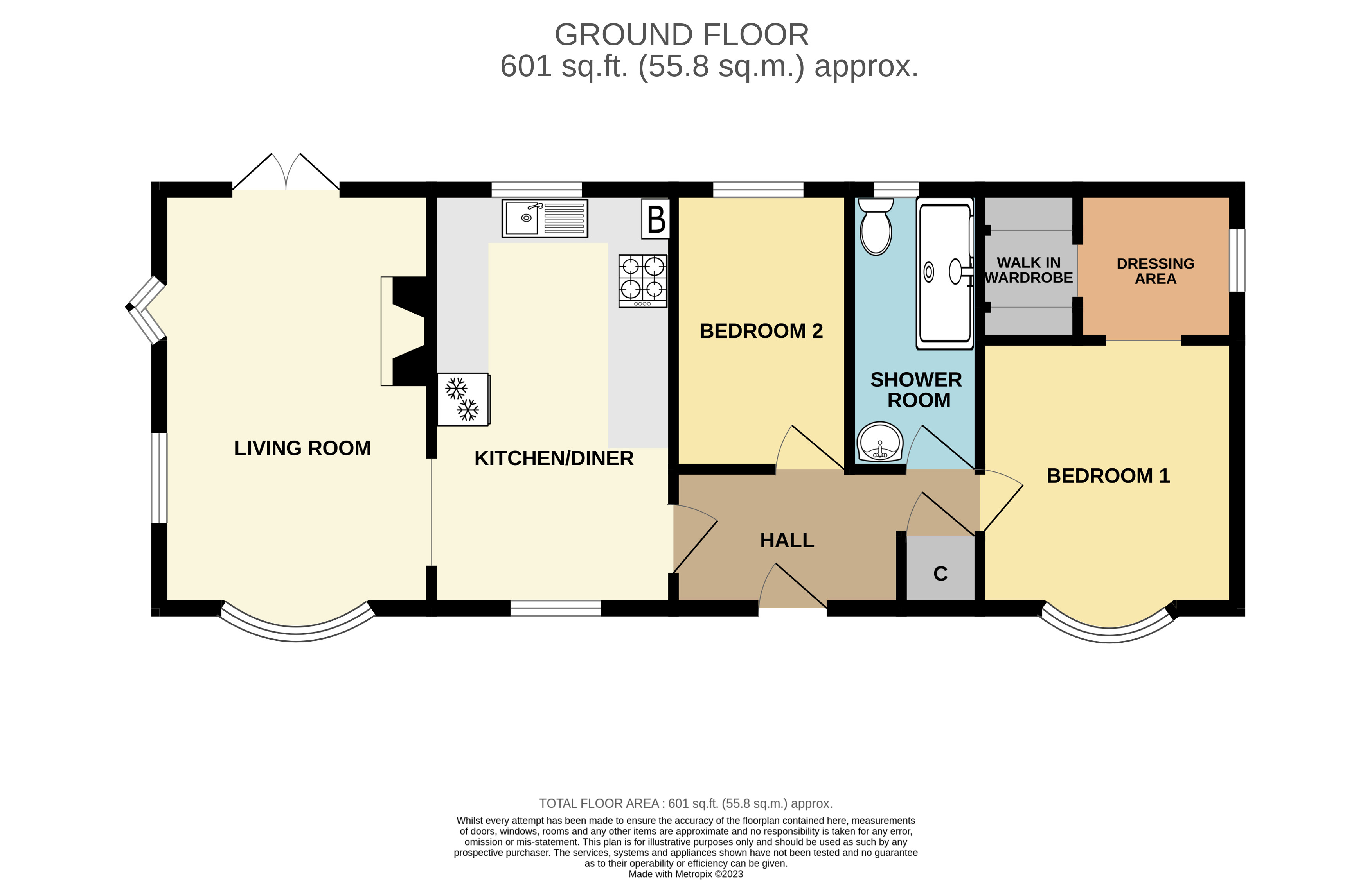48, East Beach Park, Shoeburyness floorplan