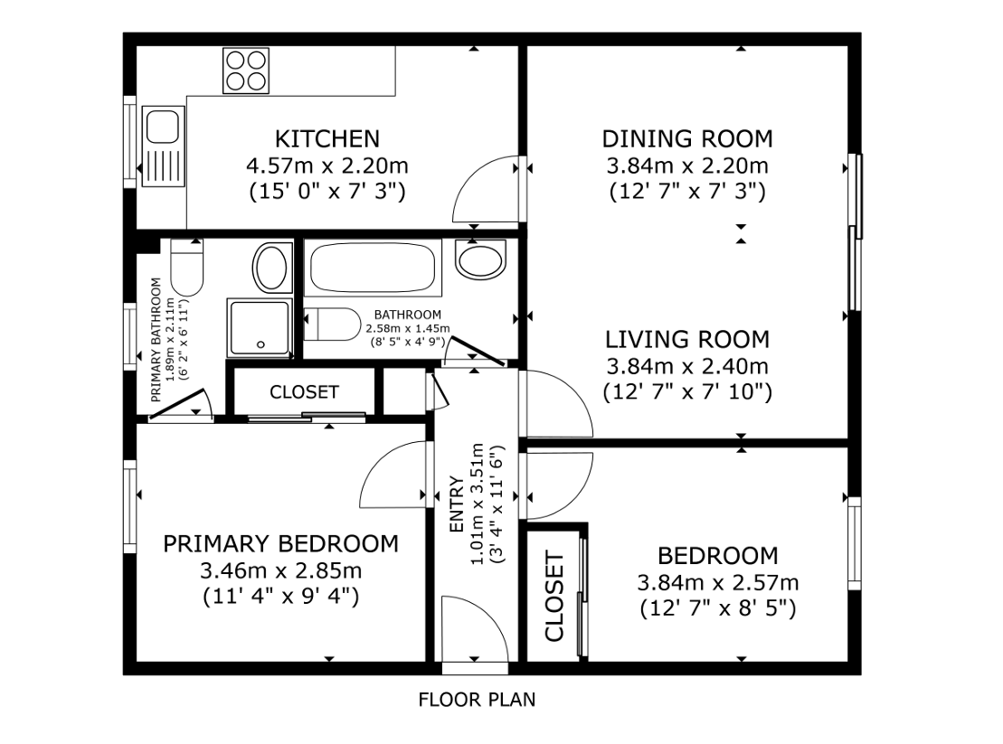 6, Grove Crescent, Stirlingshire floorplan