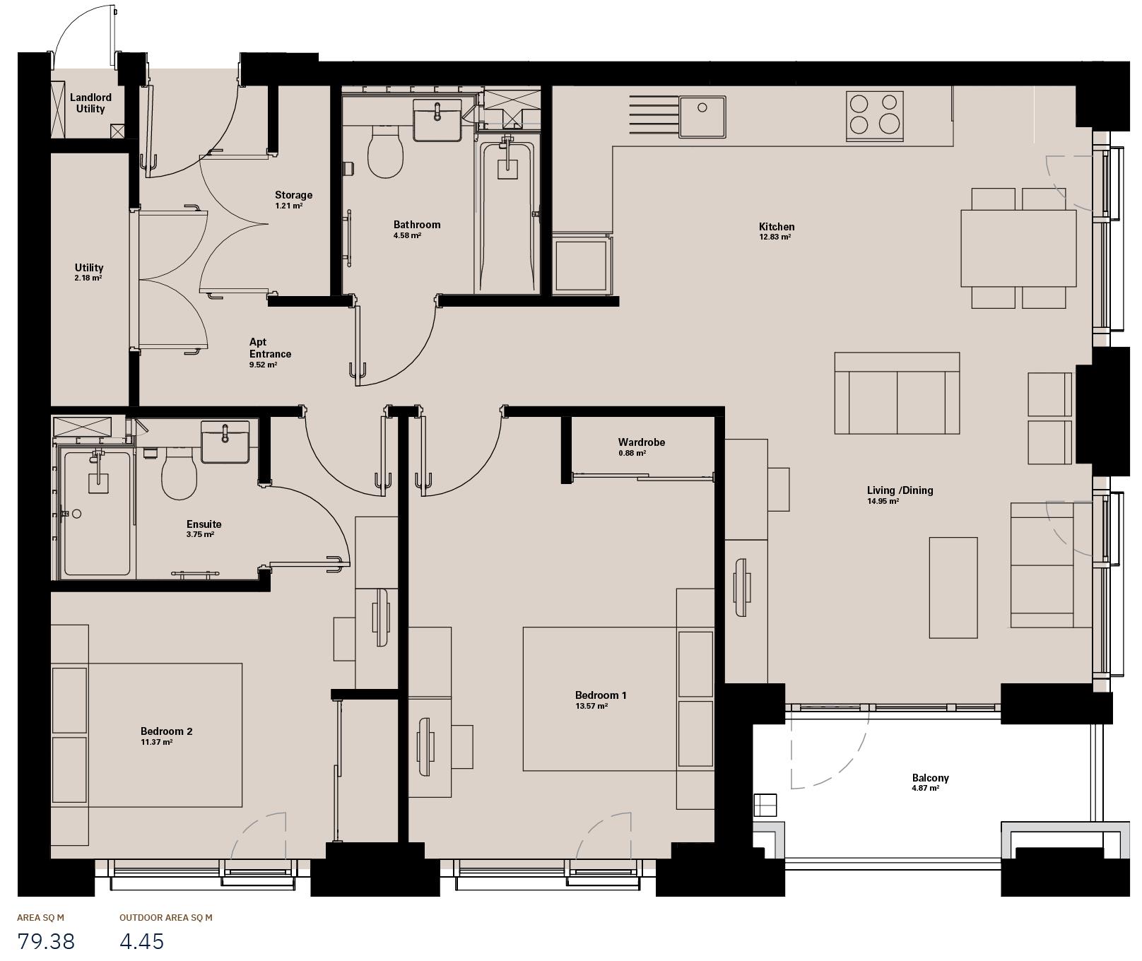 Heathside Crescent, Woking floorplan