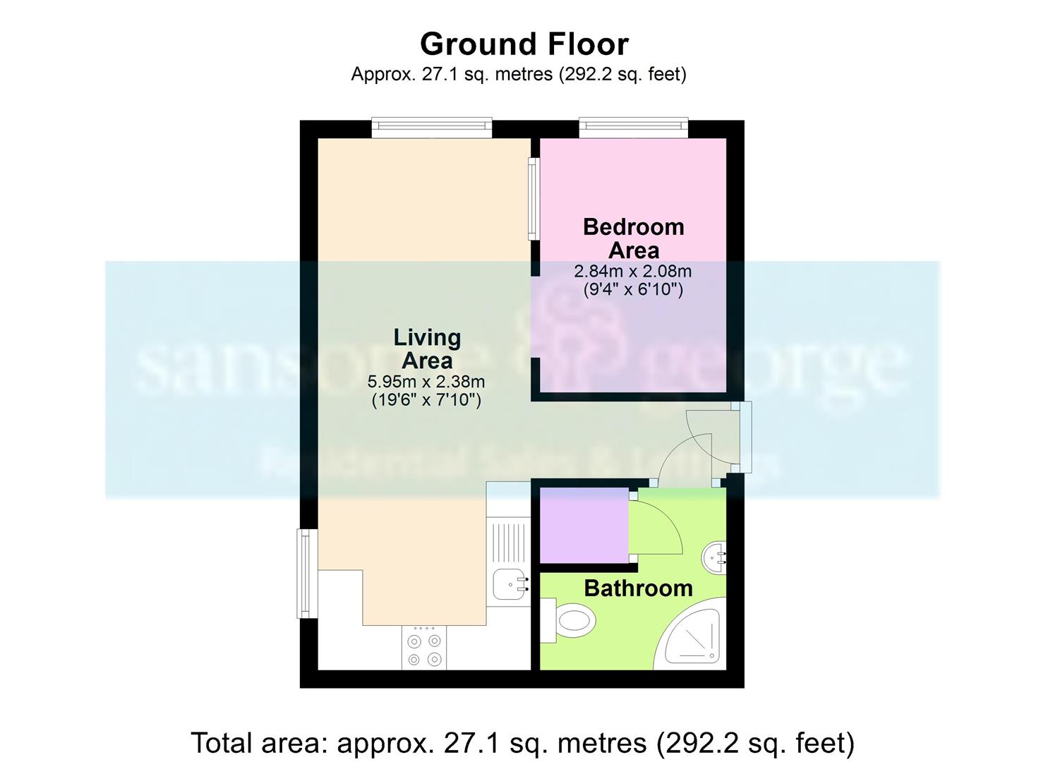 6, Talbot Way, Reading floorplan