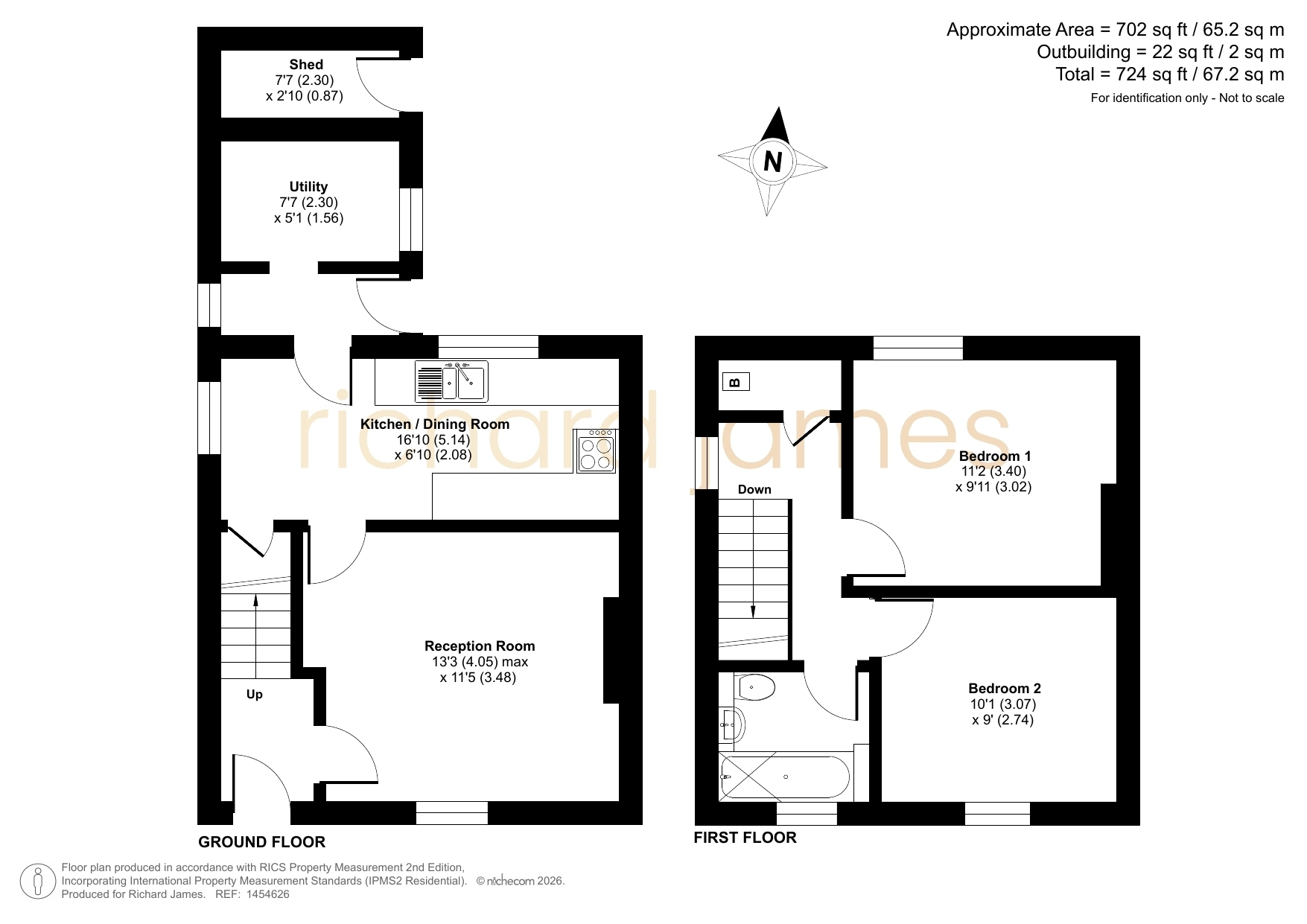 73, Southview, Lyneham floorplan
