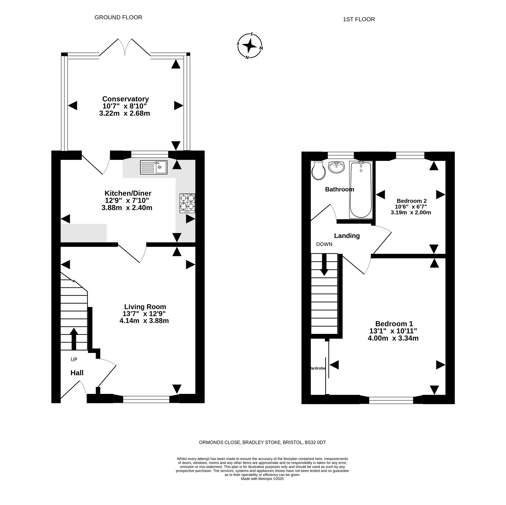 59a Ormonds Close, Bristol floorplan