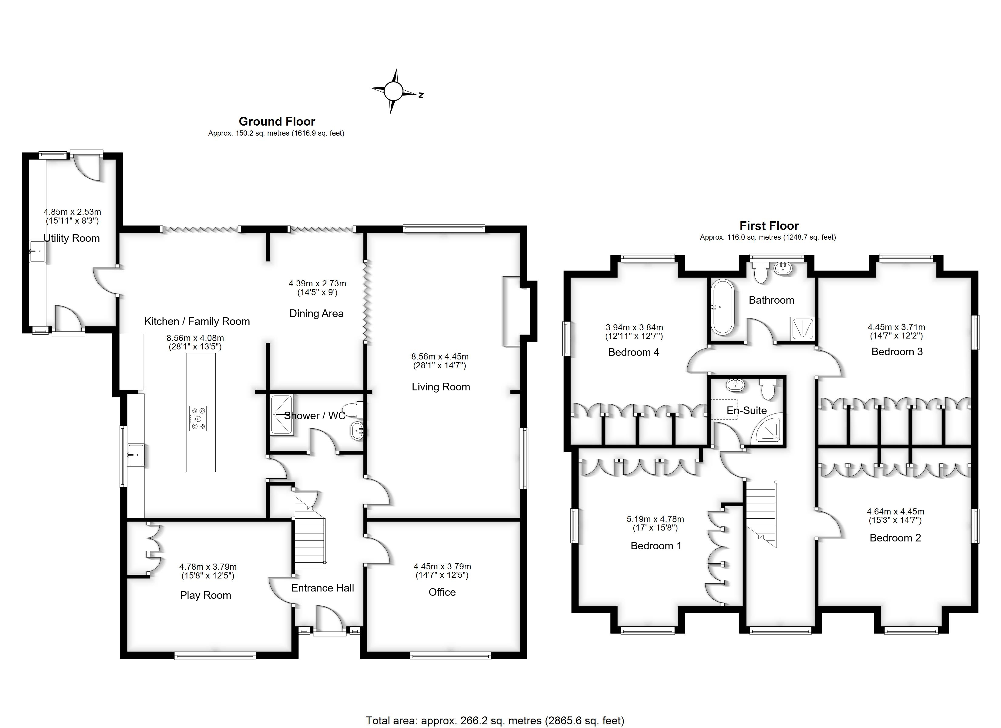 59, Aston End Road, Hertfordshire floorplan