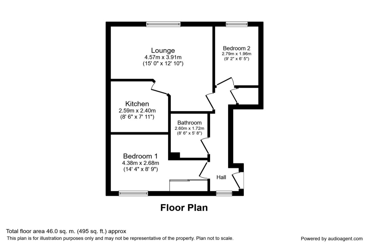 2 Bedrooms Flat to rent in Station Road West, Canterbury CT2