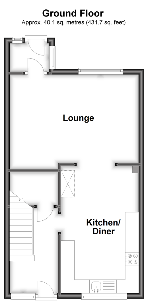 Plumpton Walk, Senacre Wood, Maidstone, Kent ME15, 3 bedroom end