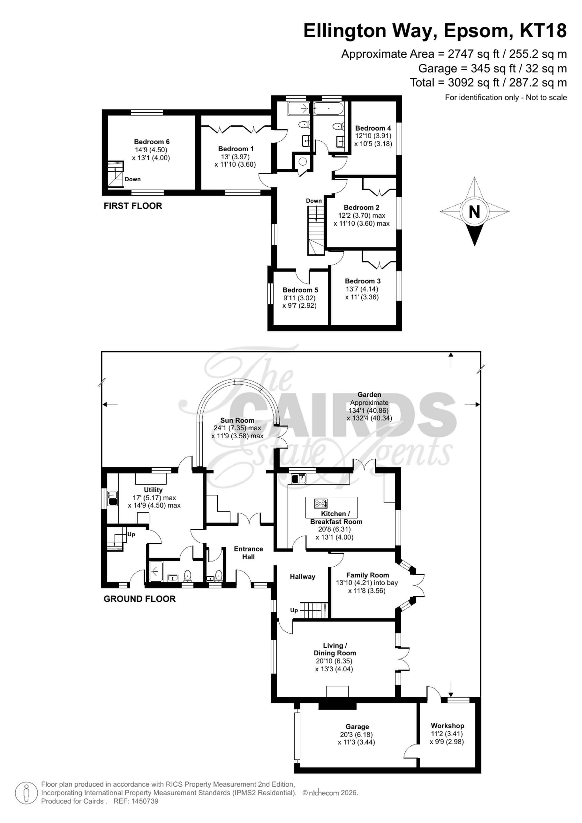 4 Ellington Way, Epsom floorplan