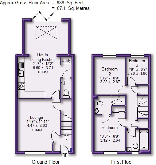 3 Bedrooms Semi-detached house for sale in Woodfield Road, Broadheath, Altrincham WA14