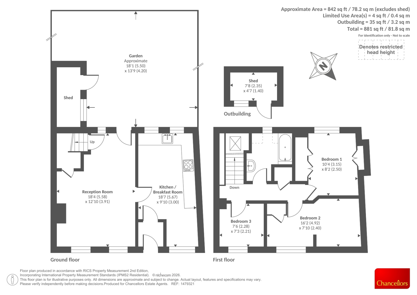 MILTON COTTAGE, Main Street, Chipping Norton floorplan