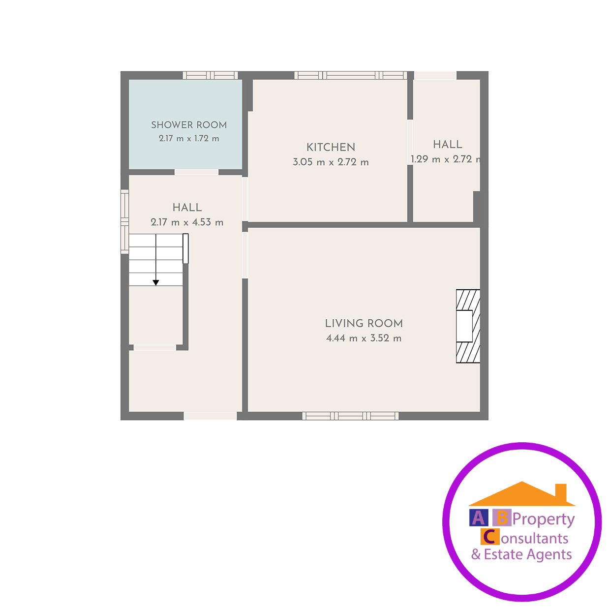 32 Moredun Street, Glasgow floorplan
