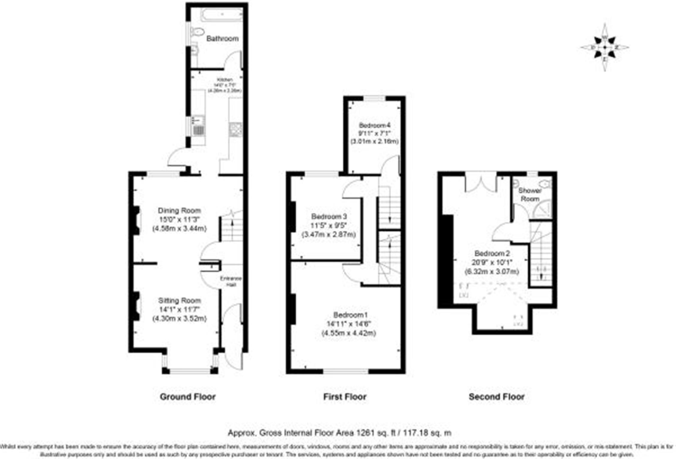 4 Bedrooms Terraced house for sale in London Road, Dunton Green, Sevenoaks, Kent TN13