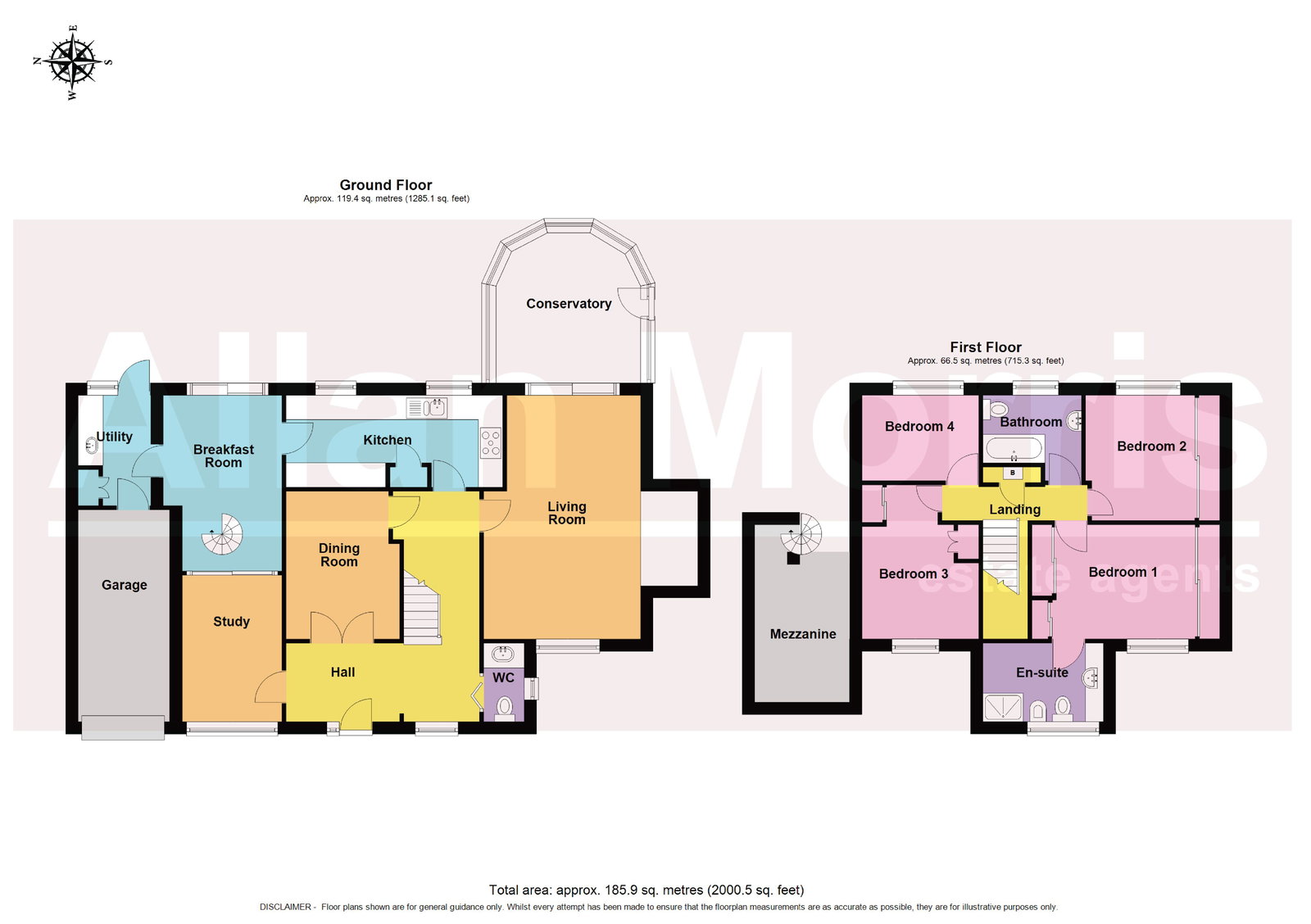 34, Suffolk Way, Droitwich floorplan