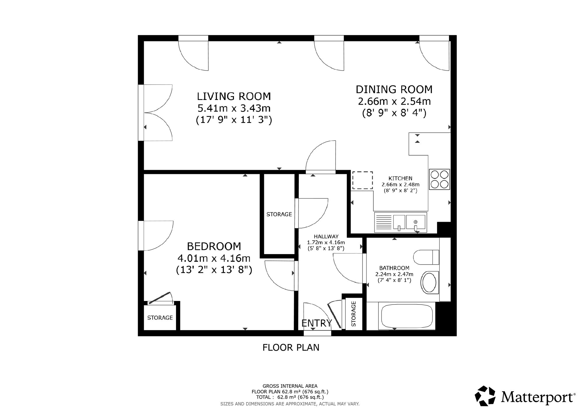 17 Cuddies Walk, Flat 2/3, Northbridge, Glasgow, Glasgow floorplan