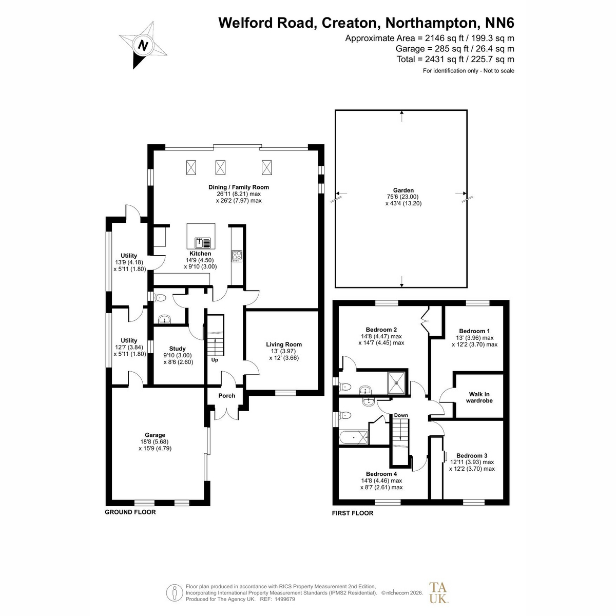 19, Welford Road, Creaton Northampton floorplan