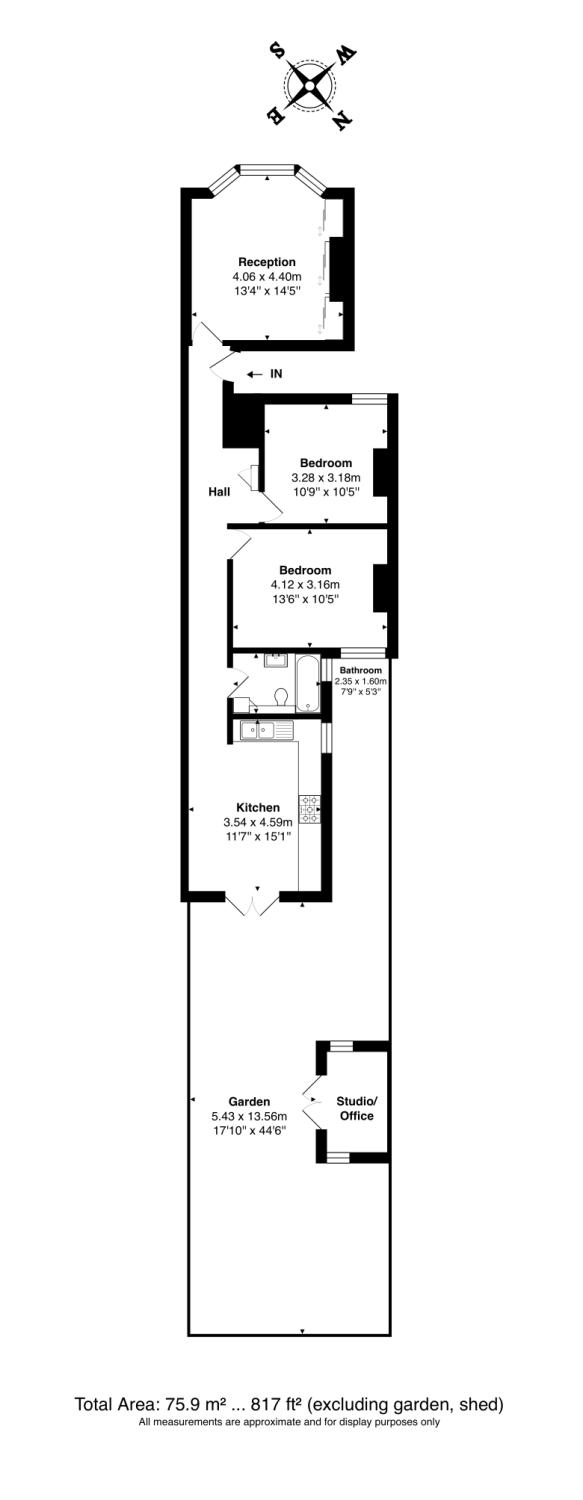 2 Bedrooms Flat to rent in Holland Road, London NW10