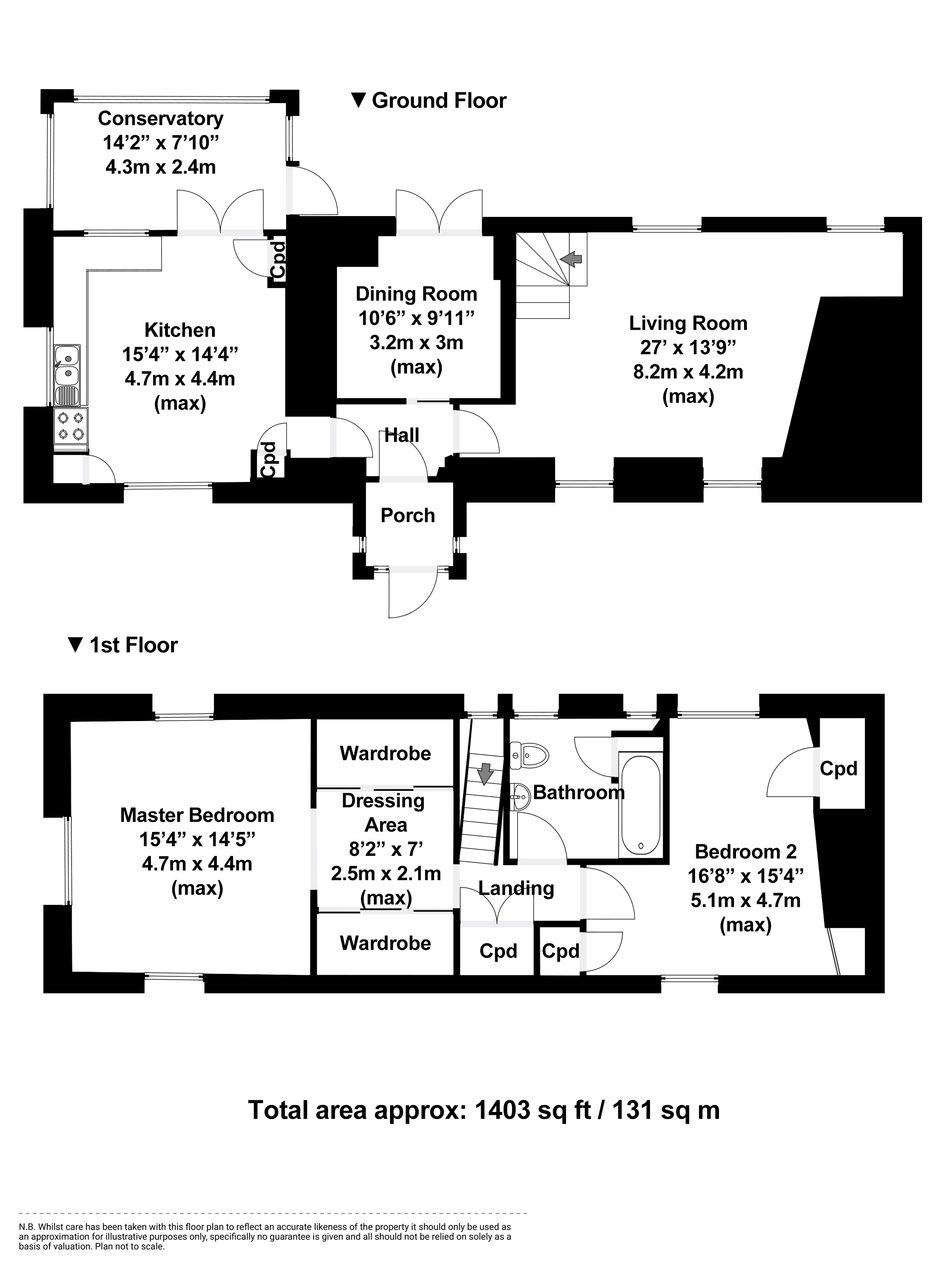 14, Faringdon Road, Oxfordshire floorplan