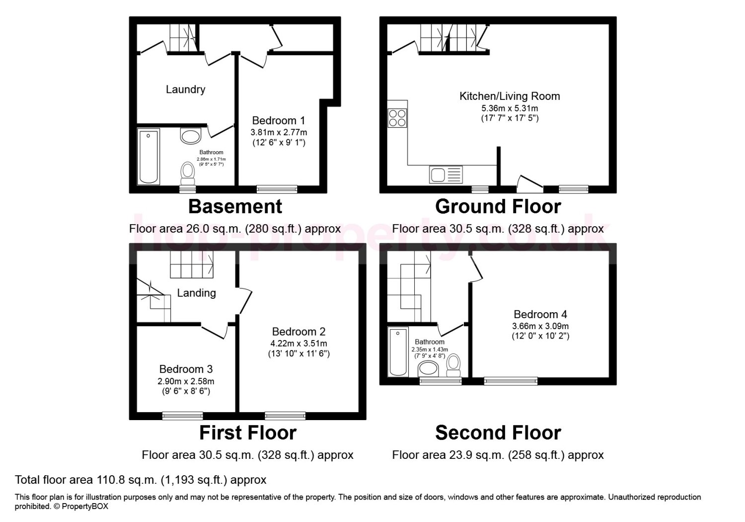 Mayville Street, Leeds floorplan