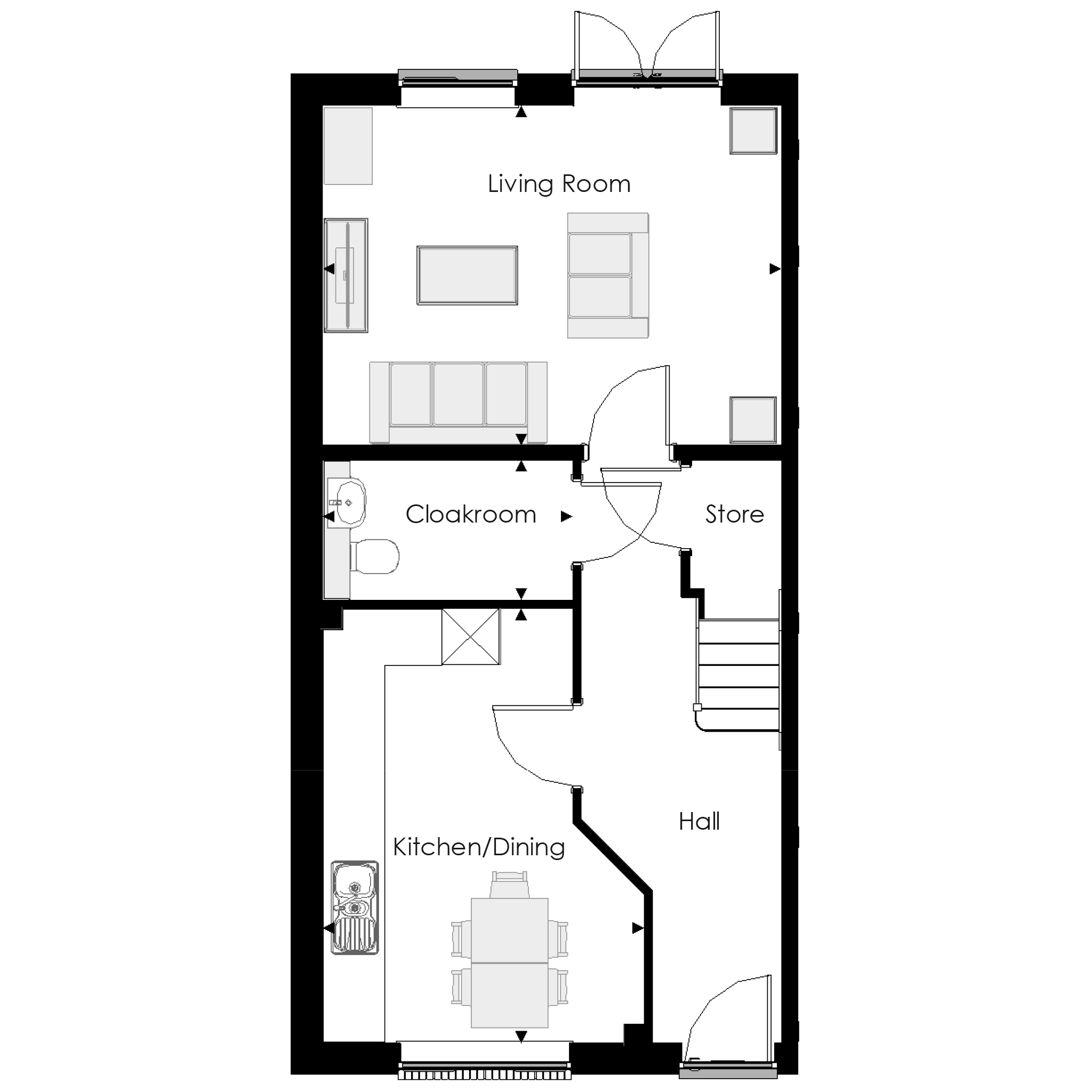 342, Sherwood Way South, Mansfield floorplan