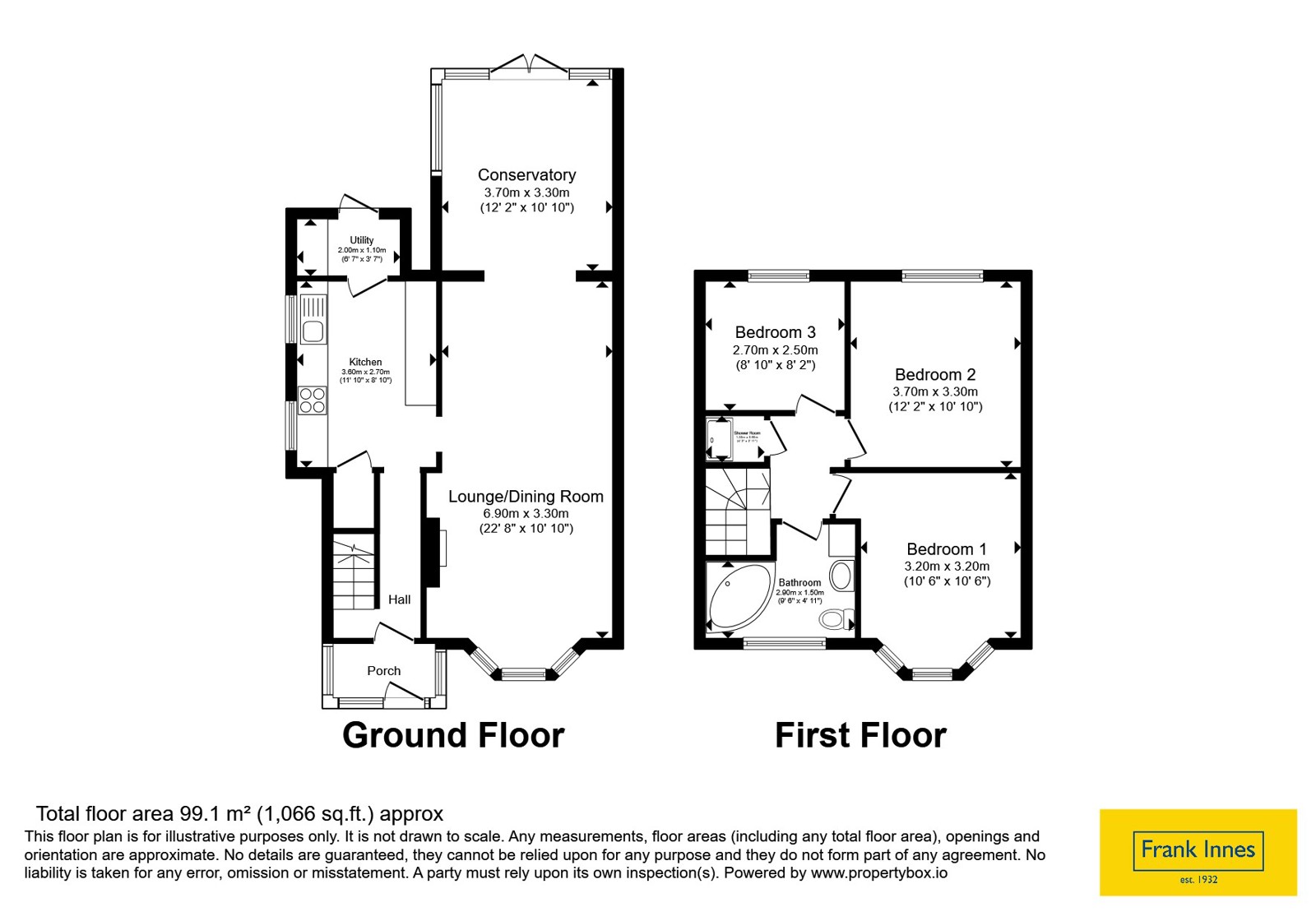 260, Hady Hill, Derbyshire floorplan