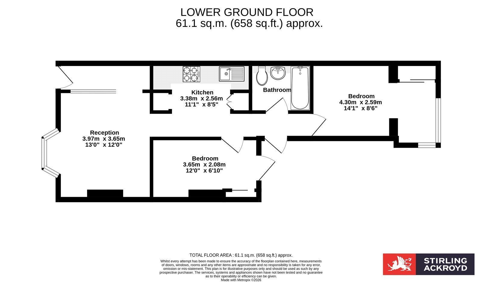Poets Road, London floorplan