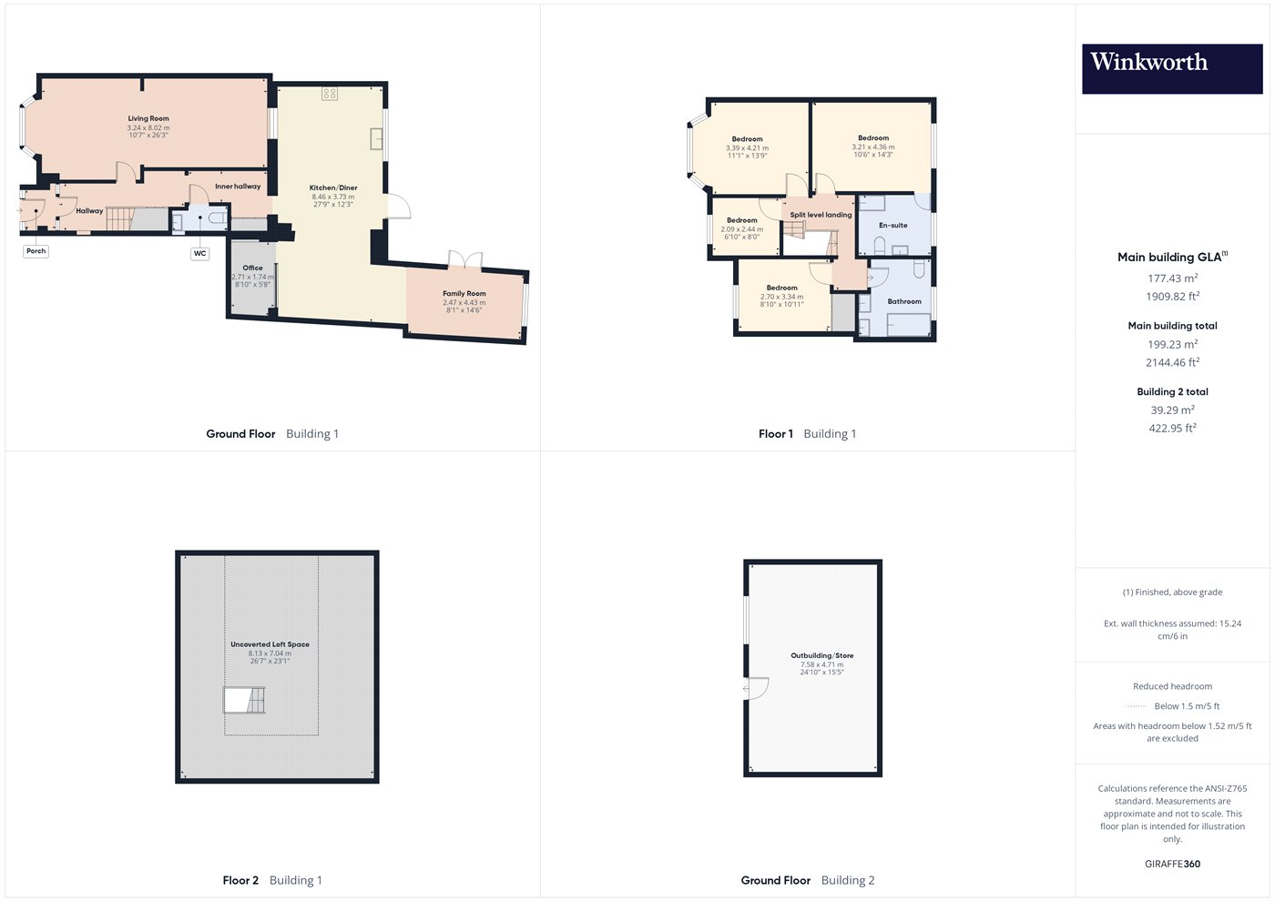 84, Chiltern Crescent, Reading floorplan