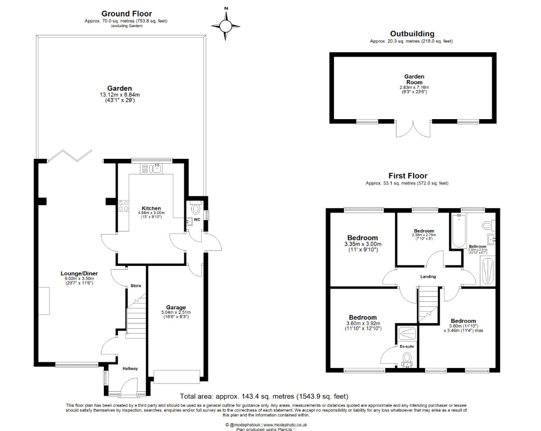 Ashwood, Barrow Lane, Hertfordshire floorplan