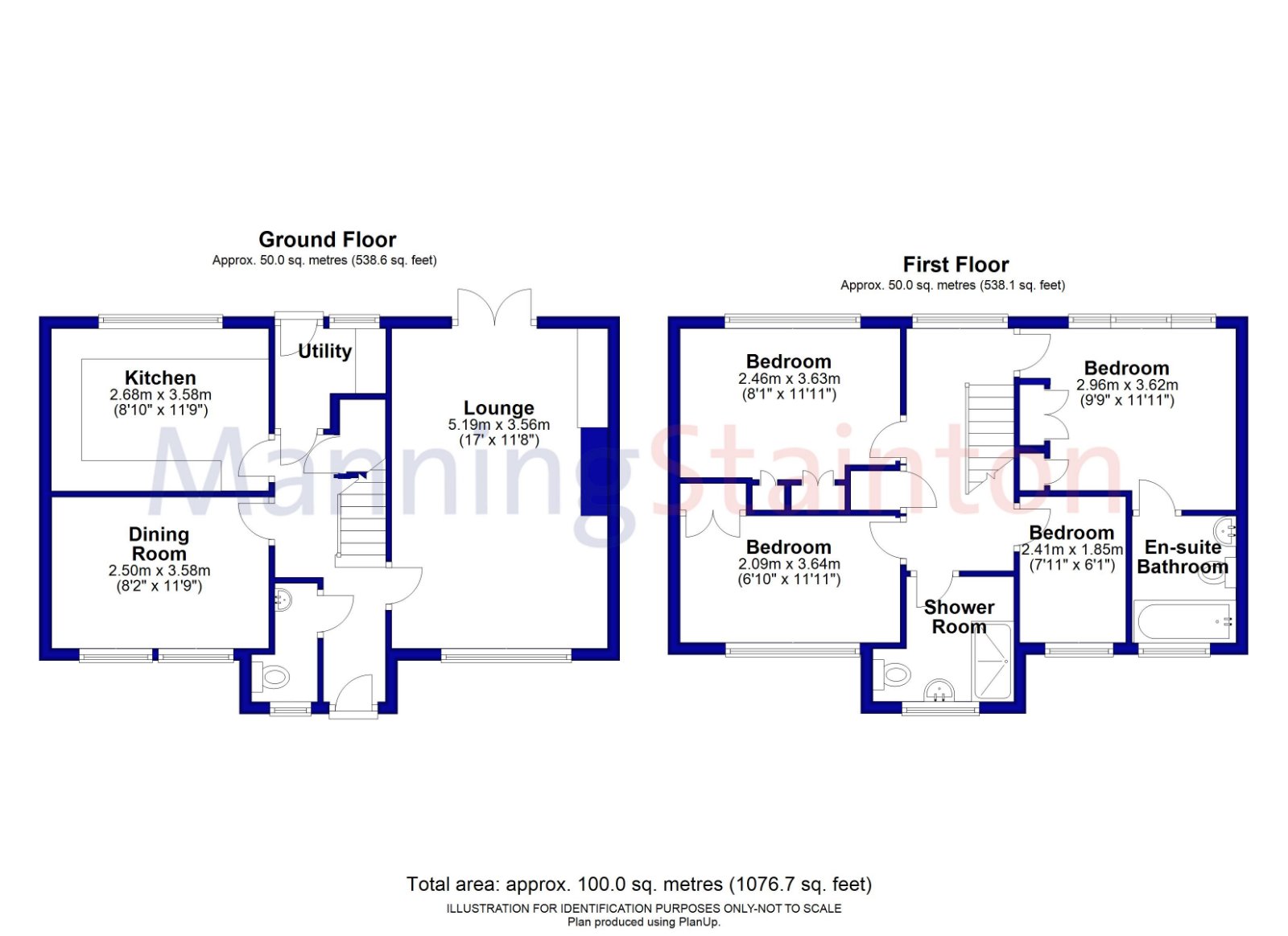 Moorland View, Leeds floorplan