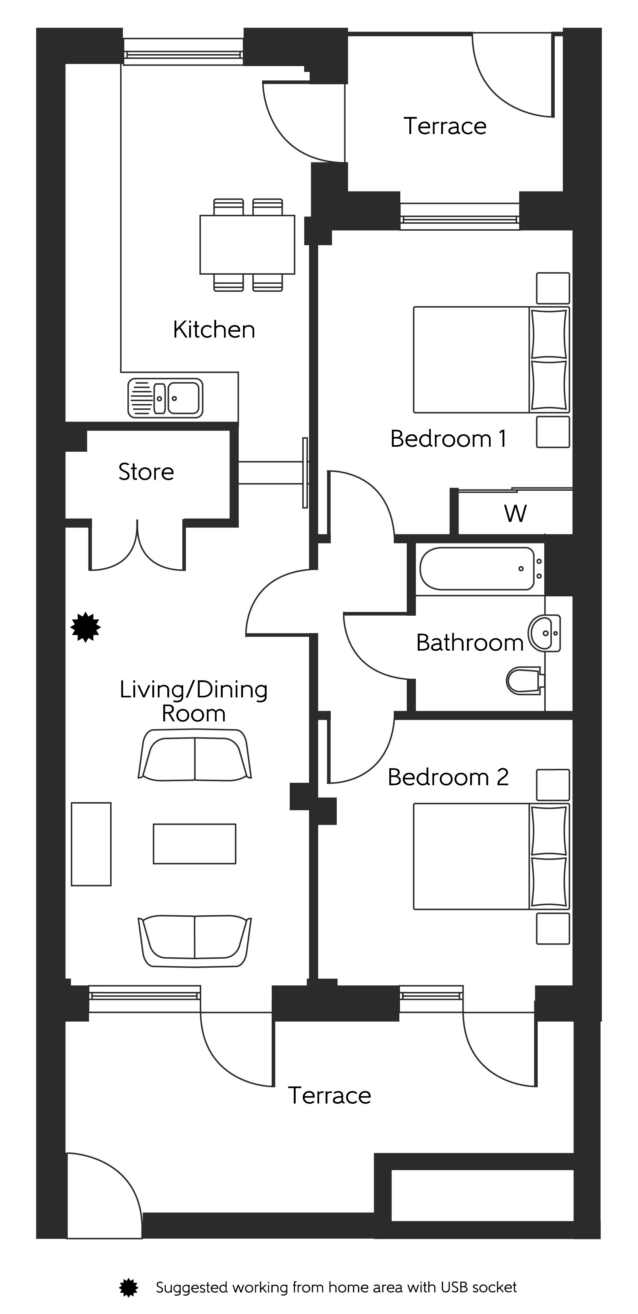 Renwick Road, Barking IG11, 2 bedroom flat for sale 63509797